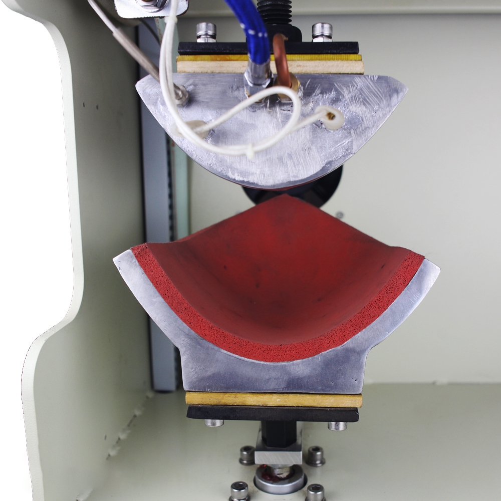 Front panel pressing&visor curving machine