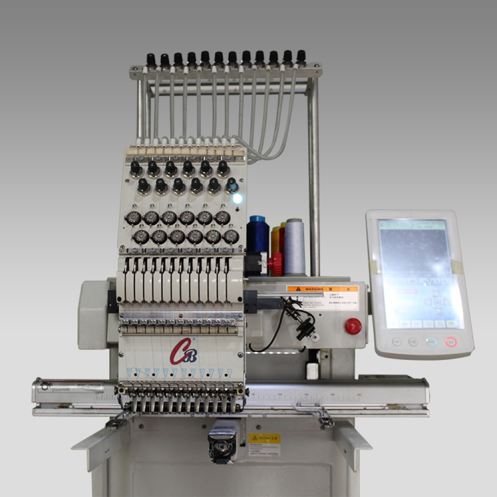 New Single head cap embroidery machine (12needles)