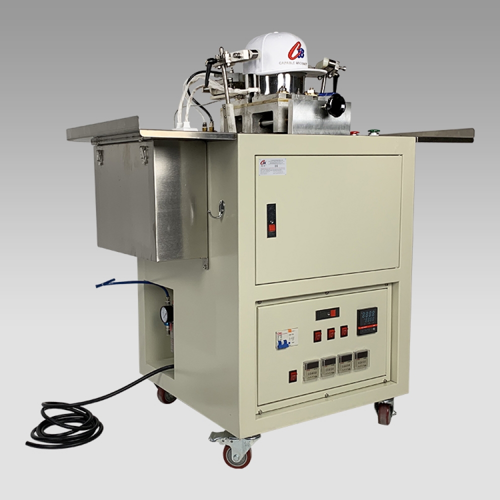 Cap ironing M/C-single head