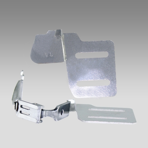 Covered backside hole edge folder